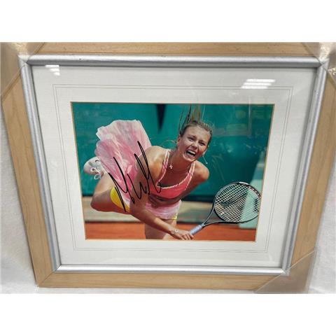 Maria Sharapova Hand Signed Picture - Stock Z116