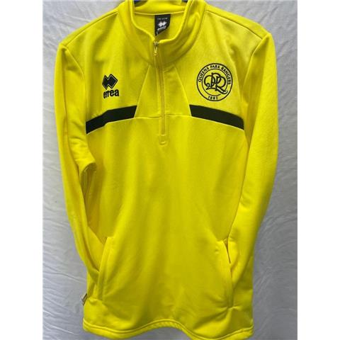 Queens Park Rangers Giubbino 1/4 Zip Jacket (Yellow/Black)