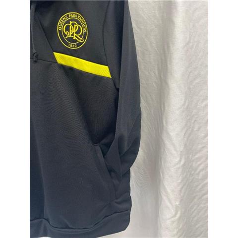 Queens Park Rangers Matthias Hooded Jacket (Black/Yellow)