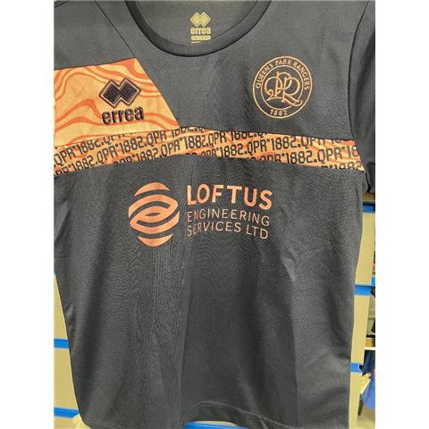 Queens Park Rangers Youth Train Tee Navy/Pink 2024/25