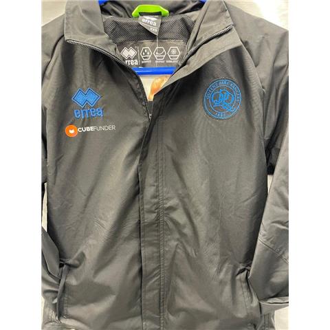 Queens Park Rangers Youth Rain Jacket Black/Royal) 2025/26