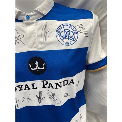 Queens Park Rangers Multi Signed Home Shirt 2019/20 - Stock Z107