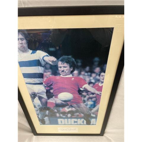 Tommy Smith Hand Signed Framed Picture - Stock Z114