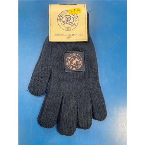 Queens Park Rangers Wool Gloves Navy/Pink