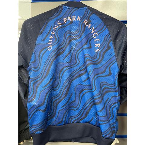 Queens Park Rangers Youth Walkout Jacket Navy/Pink 2024/25