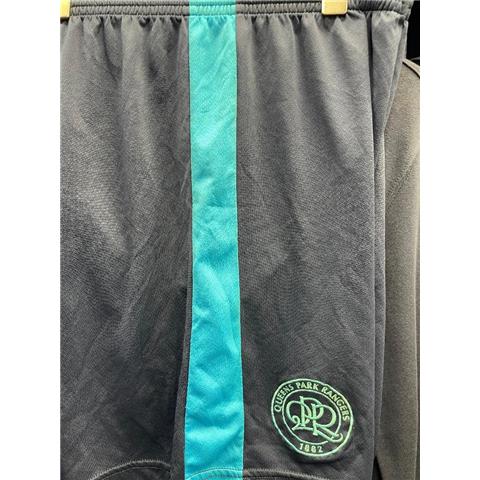 Queens Park Rangers Navy/Aqua Stripe Shorts