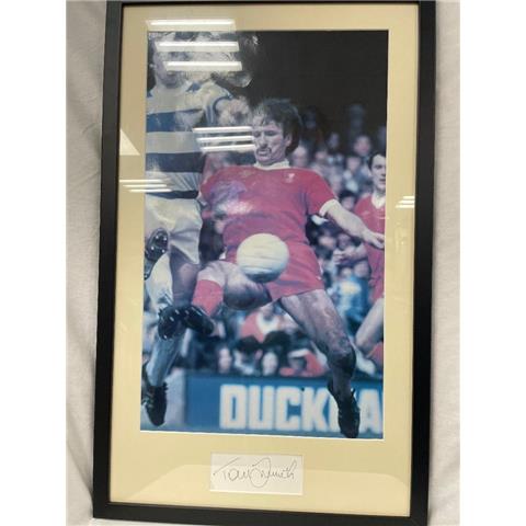 Tommy Smith Hand Signed Framed Picture - Stock Z114