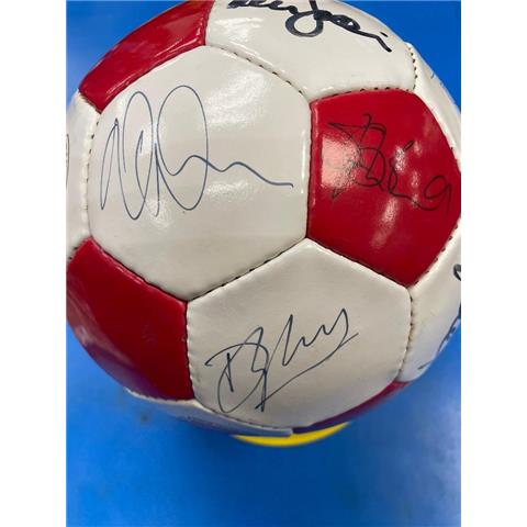 Arsenal F.C 1995/96 Multi Signed Hero Football - Stock Z118