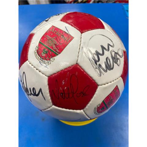 Arsenal F.C 1995/96 Multi Signed Hero Football - Stock Z118