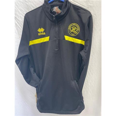 Queens Park Rangers Giubinno 1/4 Zip Jacket (Black/Yellow)