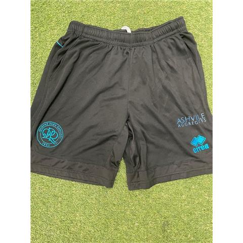 Queens Park Rangers Black/Aqua Leisure Shorts