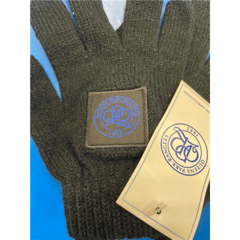 Queens Park Rangers Wool Gloves Black/Royal