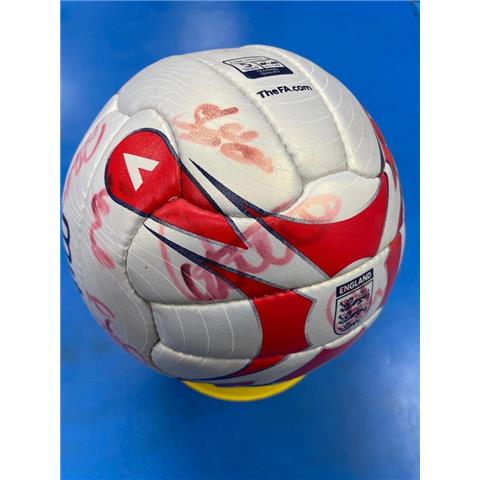 England FA 2006/08 Multi Signed Football - Stock Z119