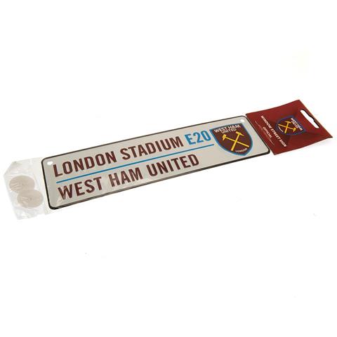 West Ham United F.C Window Sign