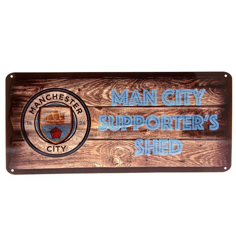 Manchester City F.C Shed Sign