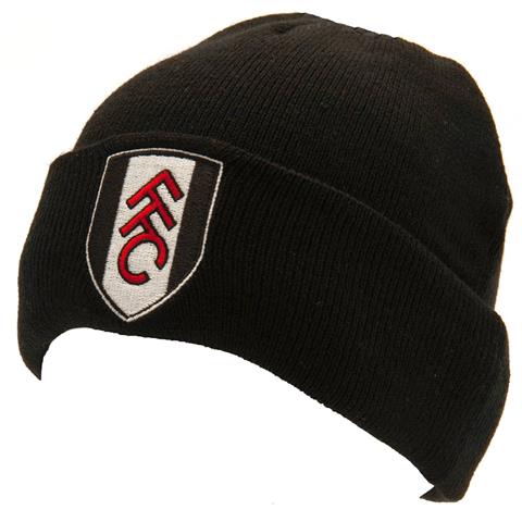 Fulham F.C Black Cuff Beanie