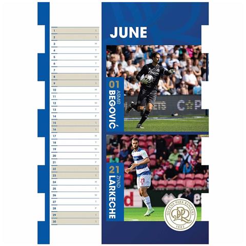 Queens Park Rangers F.C A3 Calendar 2024