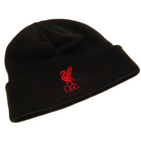 Liverpool F.C Black Cuff Beanie