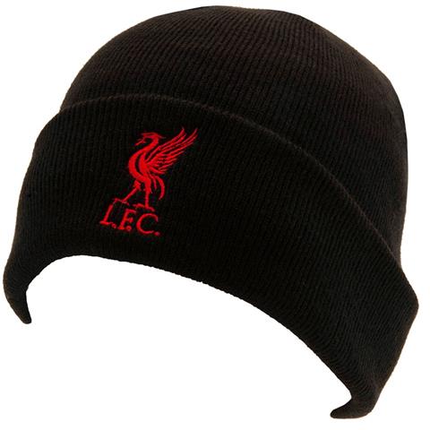 Liverpool F.C Black Cuff Beanie
