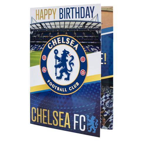 Chelsea F.C Musical Birthday Card