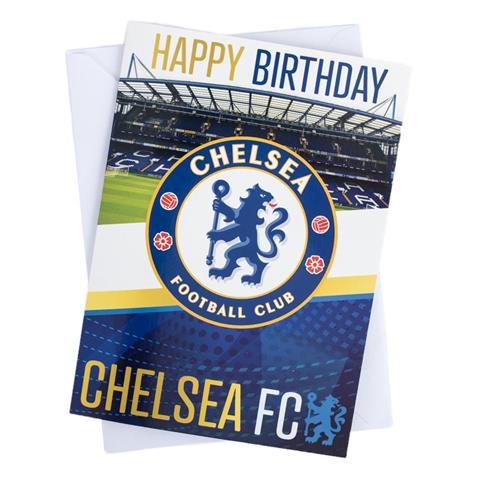 Chelsea F.C Musical Birthday Card