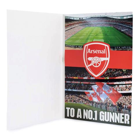 Arsenal F.C Musical Birthday Card