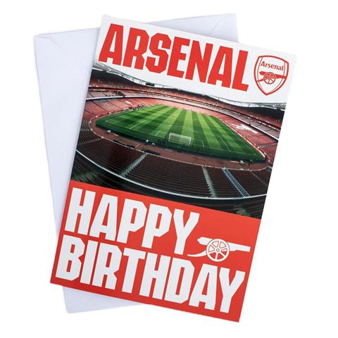 Arsenal F.C Musical Birthday Card