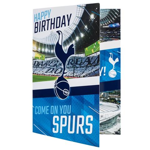 Tottenham Hotspur F.C Musical Birthday Card