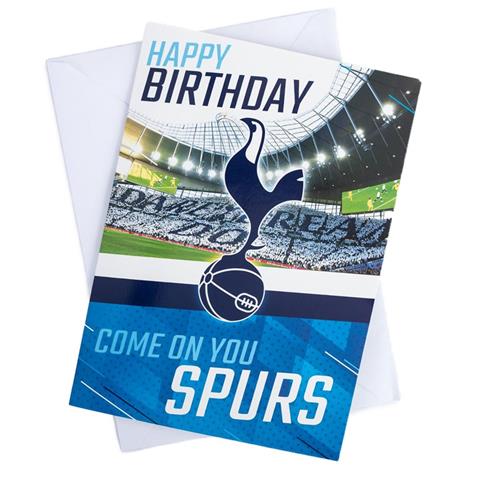 Tottenham Hotspur F.C Musical Birthday Card