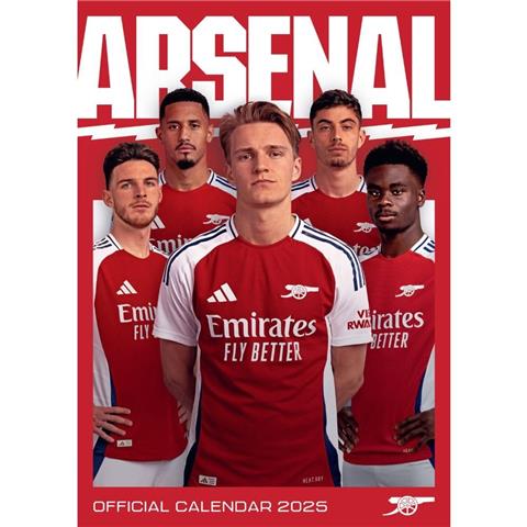 Arsenal F.C A3 Calendar 2025