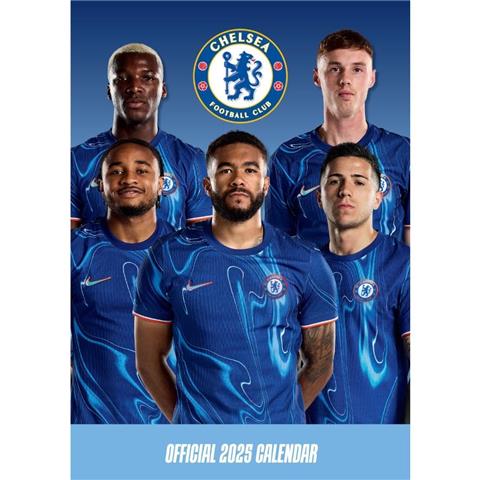 Chelsea F.C A3 Calendar 2025