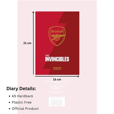 Arsenal F.C A5 Diary 2025