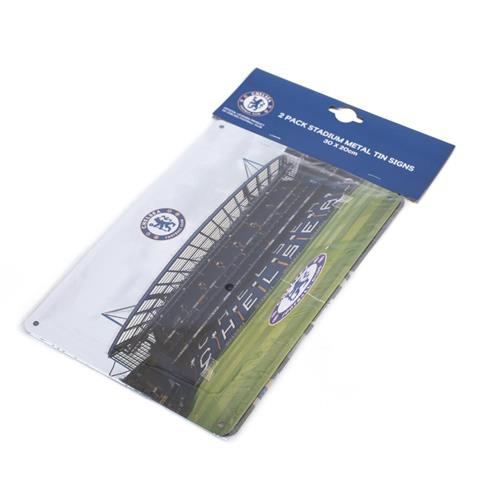 Chelsea F.C 2 Pack Stadium Sign