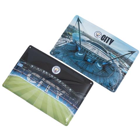 Manchester City F.C 2 Pack Stadium Sign