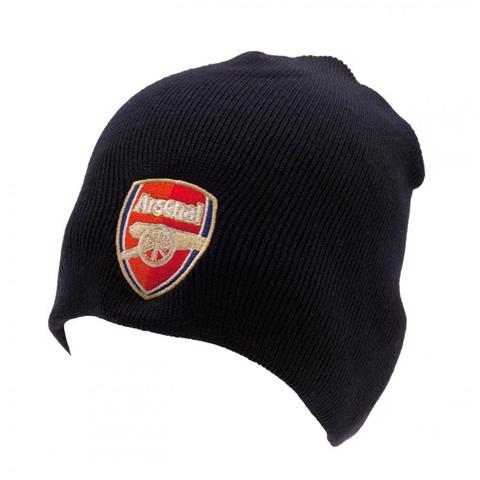 Arsenal F.C Navy Crest Beanie