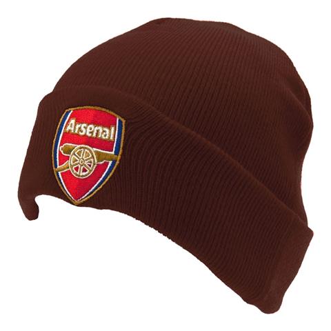 Arsenal F.C Maroon Cuff Beanie