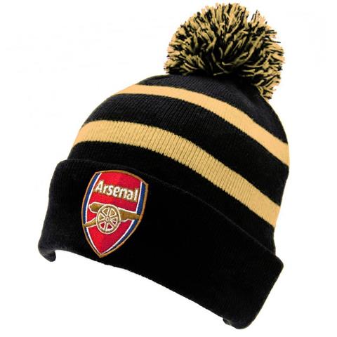 Arsenal F.C Black Breakaway Ski Hat