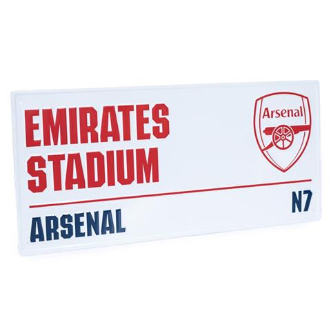 Arsenal F.C White Street Sign