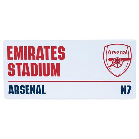 Arsenal F.C White Street Sign