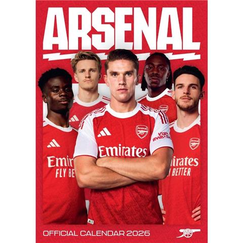 Arsenal F.C A3 Calendar 2026
