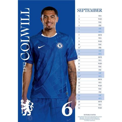 Chelsea F.C Calendar 2026