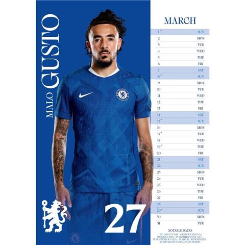 Chelsea F.C Calendar 2026
