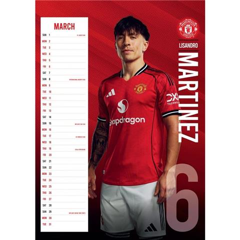 Manchester United F.C Calendar 2026