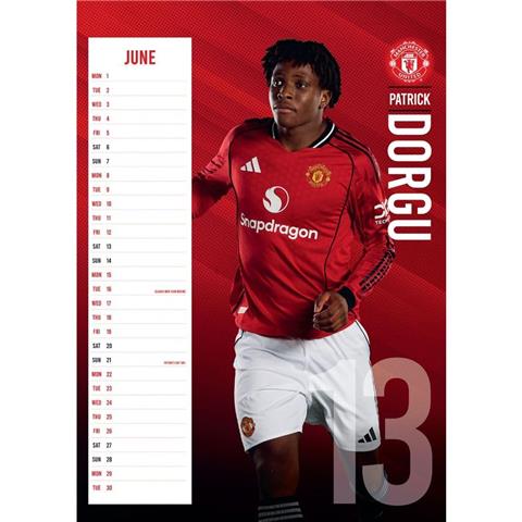 Manchester United F.C Calendar 2026