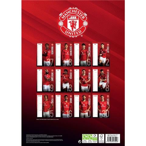 Manchester United F.C Calendar 2026