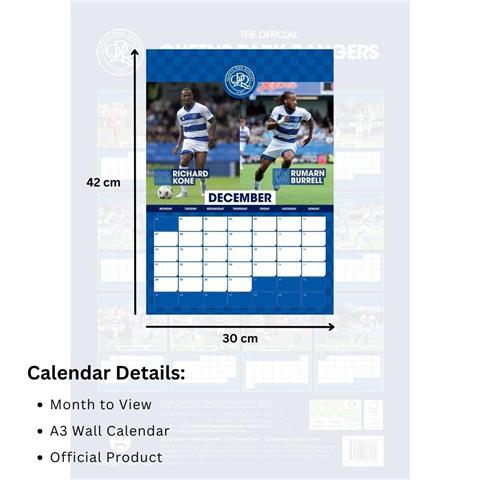 Queens Park Rangers F.C Calendar 2026