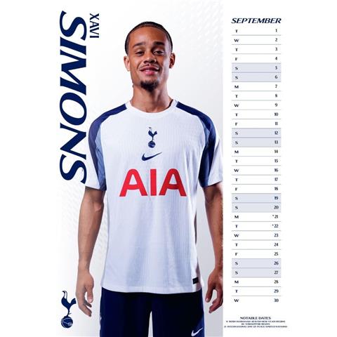 Tottenham Hotspur F.C Calendar 2026