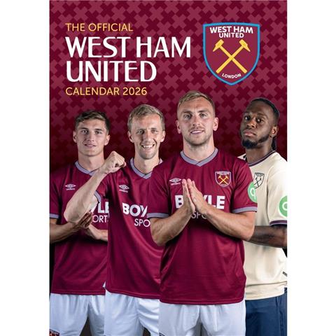 West Ham United F.C Calendar 2026