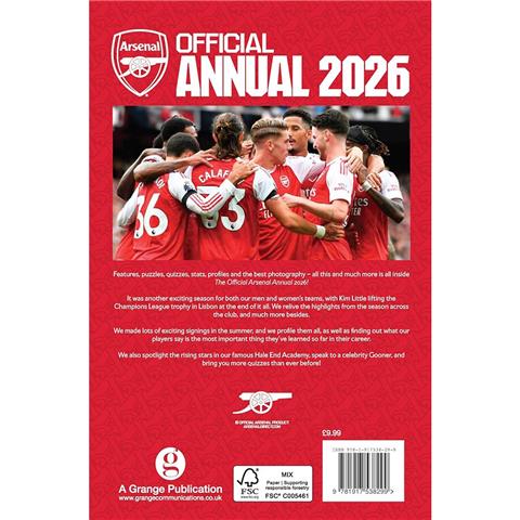 Arsenal F.C Annual 2026
