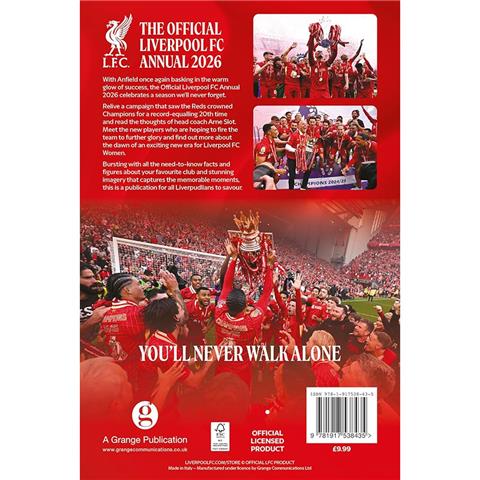 Liverpool F.C Annual 2026